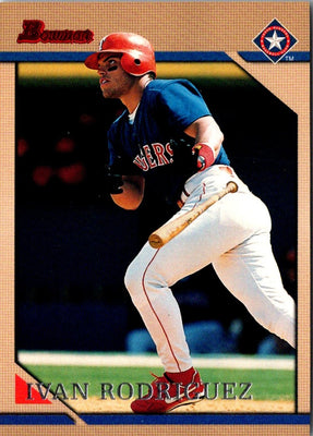 1996 Bowman Ivan Rodriguez #3