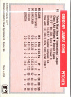 1991 ProCards Tomorrow's Heroes Greg Gohr #65