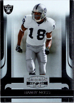 2006 Donruss Gridiron Gear Randy Moss #75