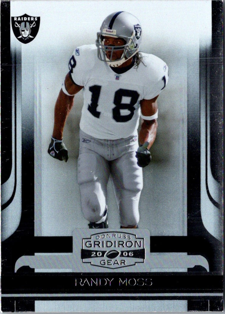 2006 Donruss Gridiron Gear Randy Moss