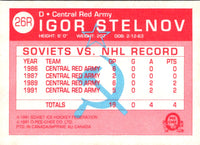 1991 O-Pee-Chee Central Red Army Igor Stelnov #26R