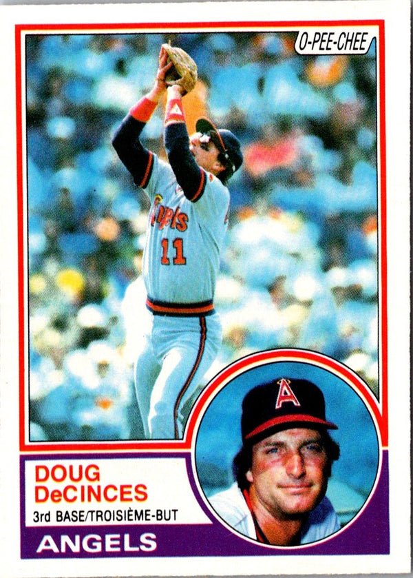 1983 O-Pee-Chee Doug DeCinces #341