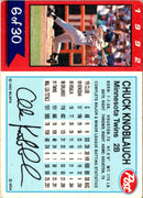1992 Topps Chuck Knoblauch
