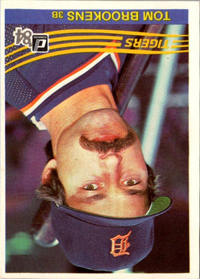 1984 Donruss Tom Brookens #578