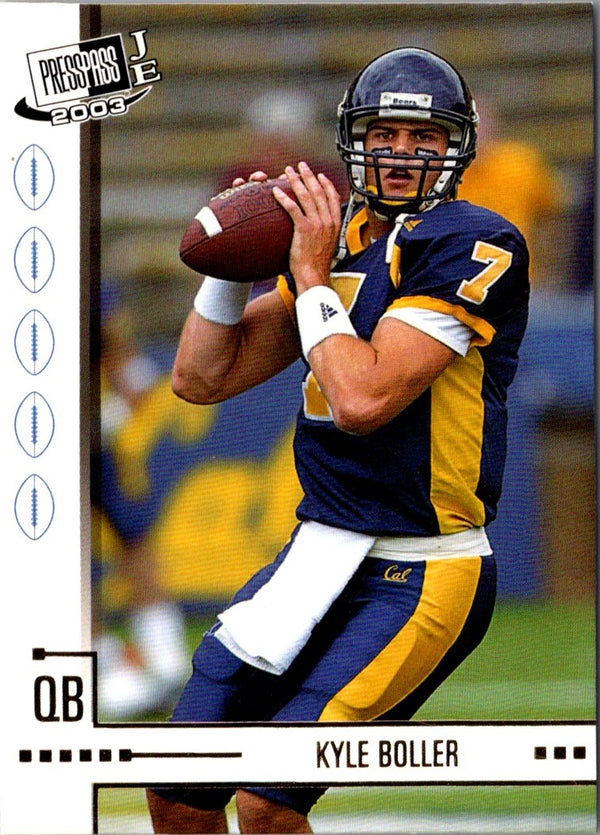 2003 Press Pass JE Retail Kyle Boller #R4