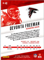 2017 Panini Prestige Devonta Freeman #40