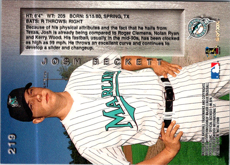 2000 Metal Josh Beckett