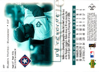 2001 UD Reserve Ruben Mateo #47