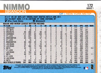2019 Topps Brandon Nimmo #172