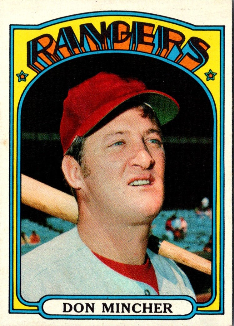 1972 Topps Don Mincher