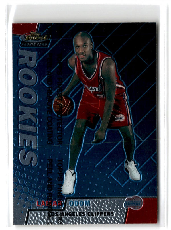 1999 Finest Lamar Odom #119 Rookie