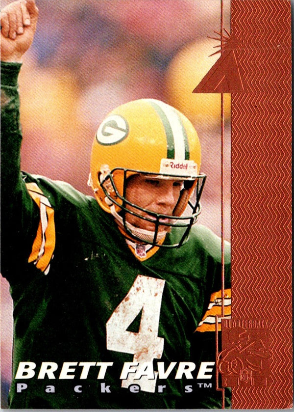 1997 Pinnacle Rembrandt Bronze Brett Favre #1