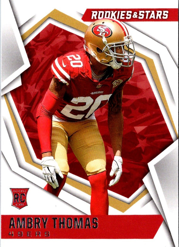 2021 Panini Rookies & Stars Ambry Thomas #196 Rookie