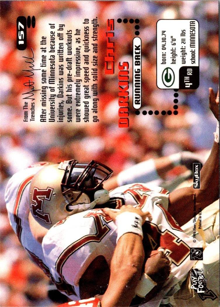 1996 SkyBox Impact Chris Darkins