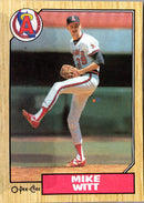 1987 O-Pee-Chee Mike Witt