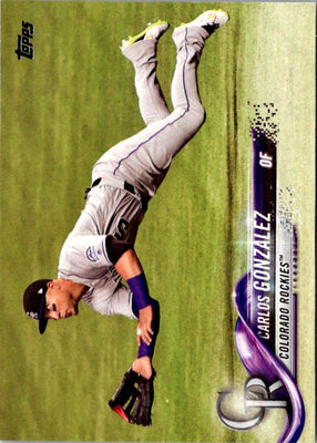 2018 Topps Carlos Gonzalez #110