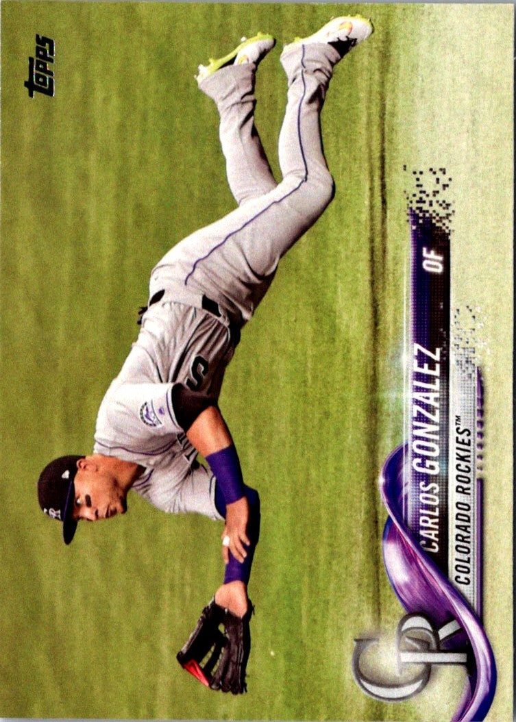 2018 Topps Carlos Gonzalez