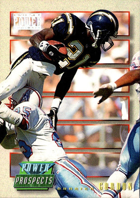 1993 Pro Set Power Update Prospects Gold Darrien Gordon #PP36
