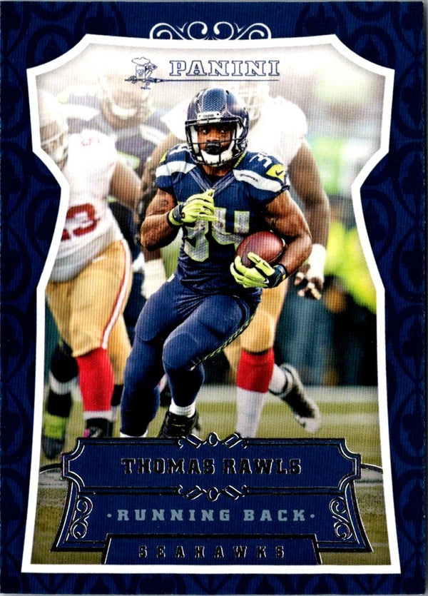 2016 Panini Bravery Green Thomas Rawls #91 /199