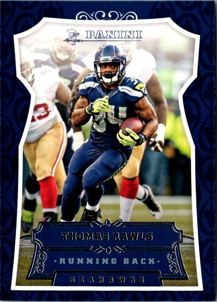 2016 Panini Bravery Green Thomas Rawls