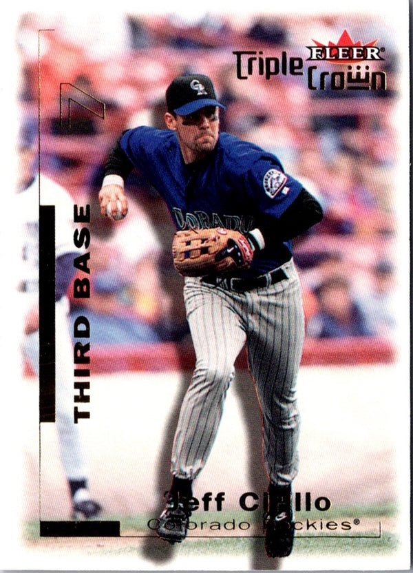 2001 Fleer Triple Crown Jeff Cirillo #171