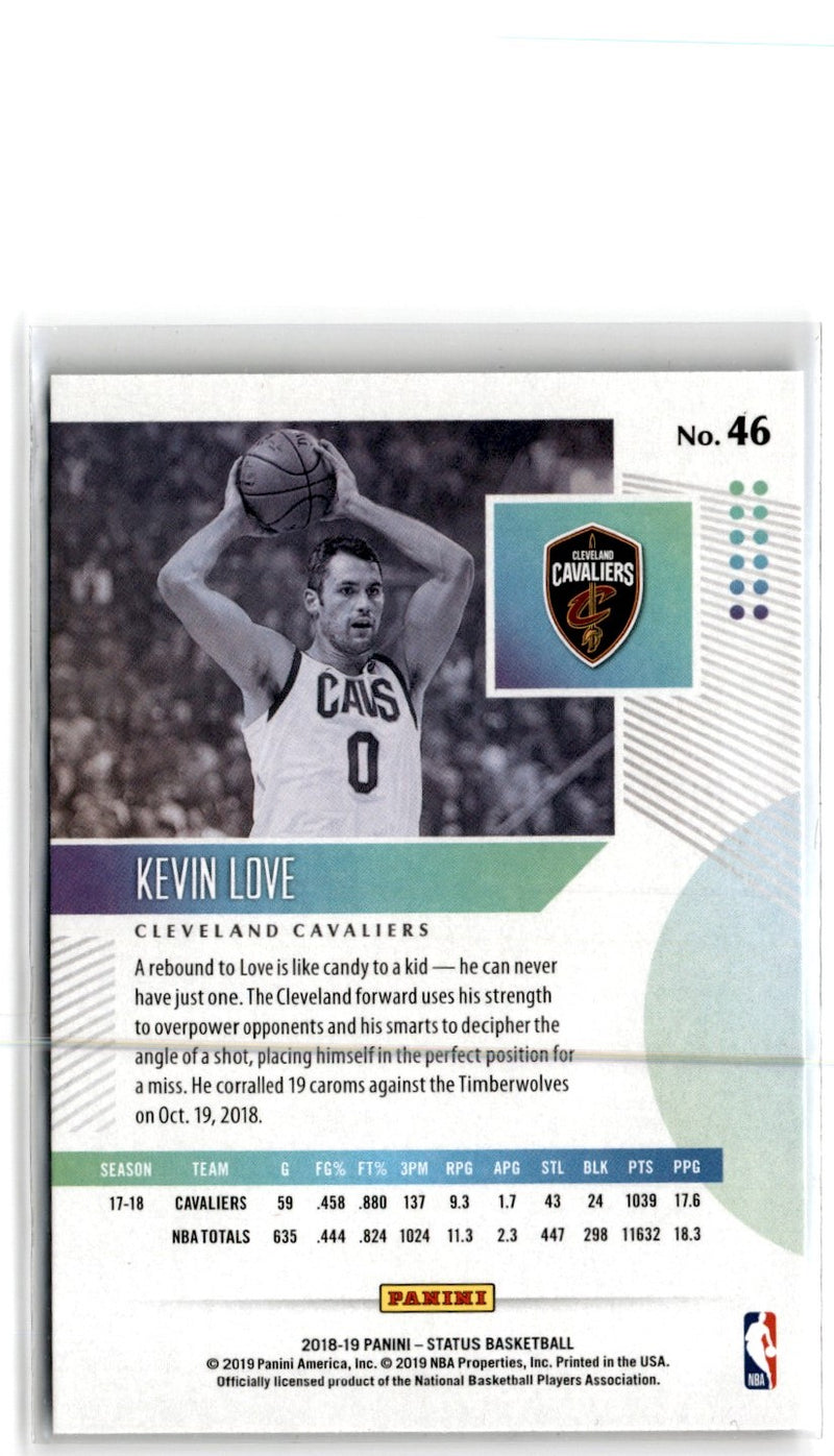 2019 Panini Certified Kevin Love