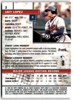 1999 Finest Javy Lopez #2