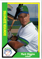 1990 CMC Denver Zephyrs Mark Higgins #16