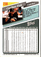 1993 Topps Gold Carlton Fisk #230