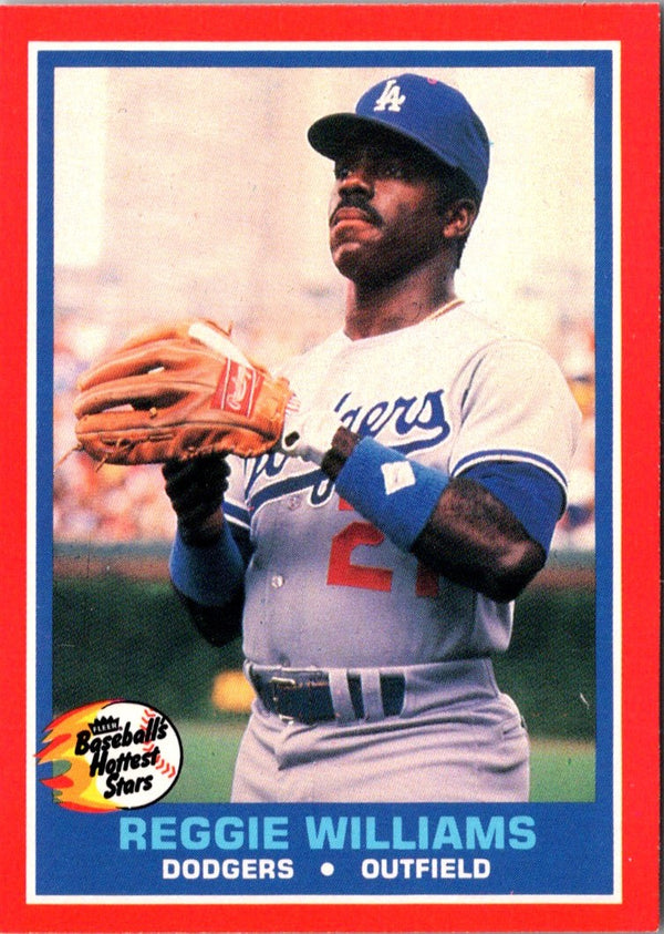 1987 Fleer Hottest Stars Reggie Williams #42