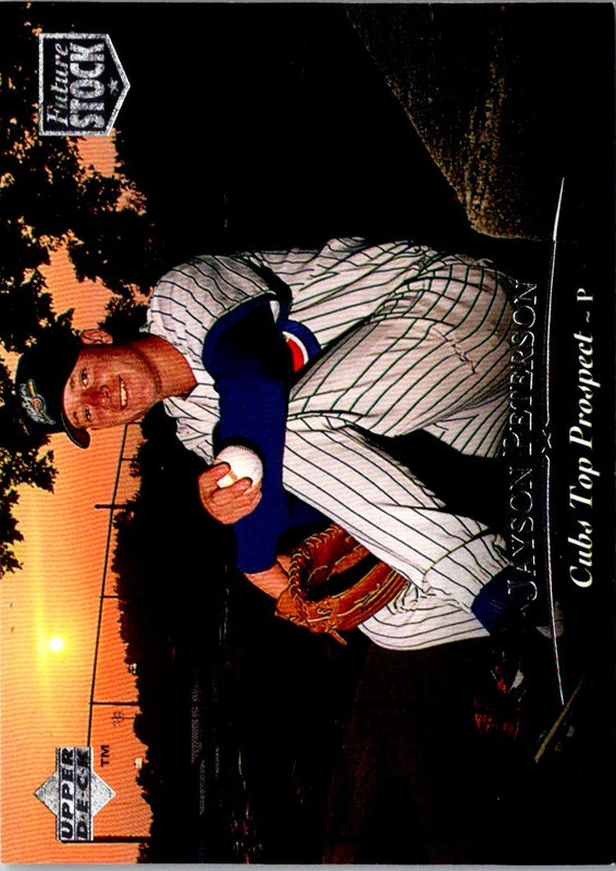 1995 Upper Deck Minors Future Stock Jayson Peterson #196