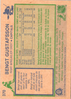 1983 O-Pee-Chee Bengt Gustafsson #370