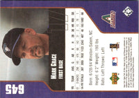 2002 Upper Deck 40-Man Mark Grace #645