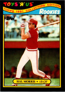1991 Topps Rookies Hal Morris