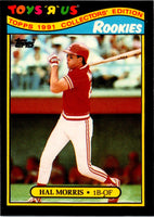 1991 Topps Rookies Hal Morris #20