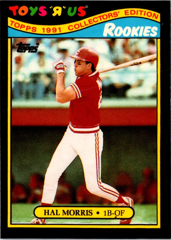 1991 Topps Rookies Hal Morris #20