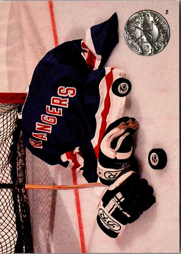 1991 Pro Set Platinum New York Rangers #149