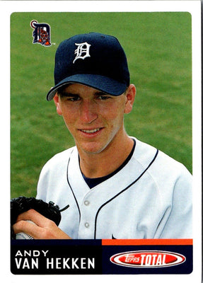 2002 Topps Total Andy Van Hekken #475