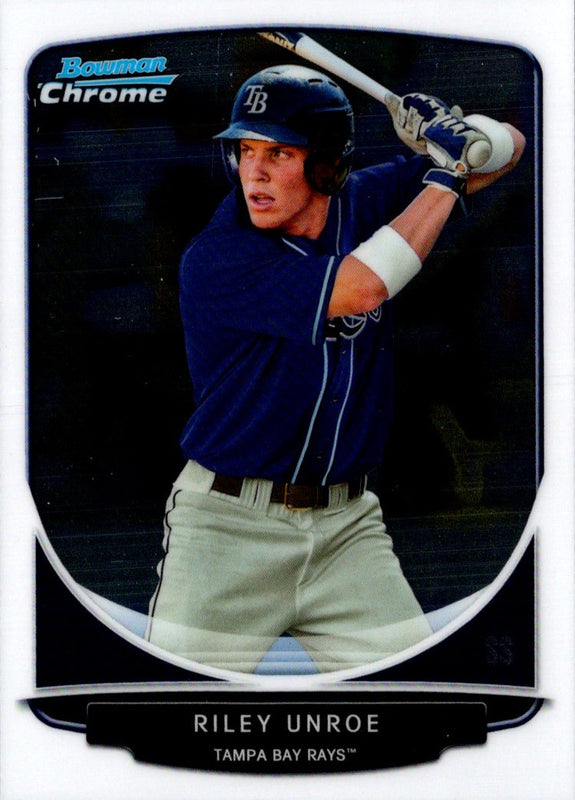 2013 Bowman Draft Picks & Prospects Chrome Riley Unroe #BDPP35