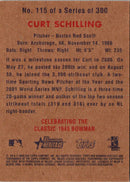 2006 Bowman Heritage Curt Schilling