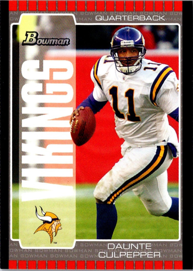 2005 Bowman Daunte Culpepper