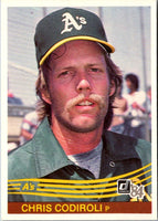 1984 Donruss Chris Codiroli #345 Rookie