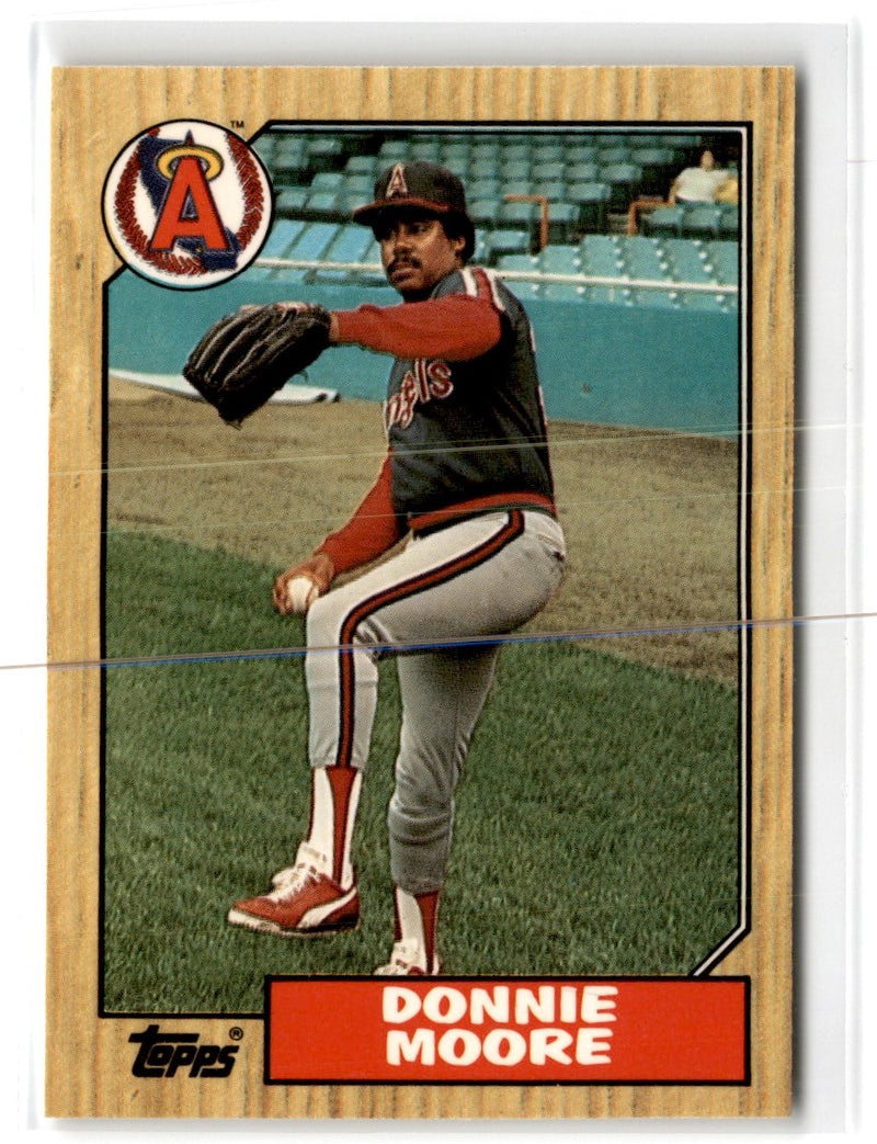 1987 Topps Tiffany Donnie Moore