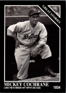 1992 Conlon Collection TSN Mickey Cochrane