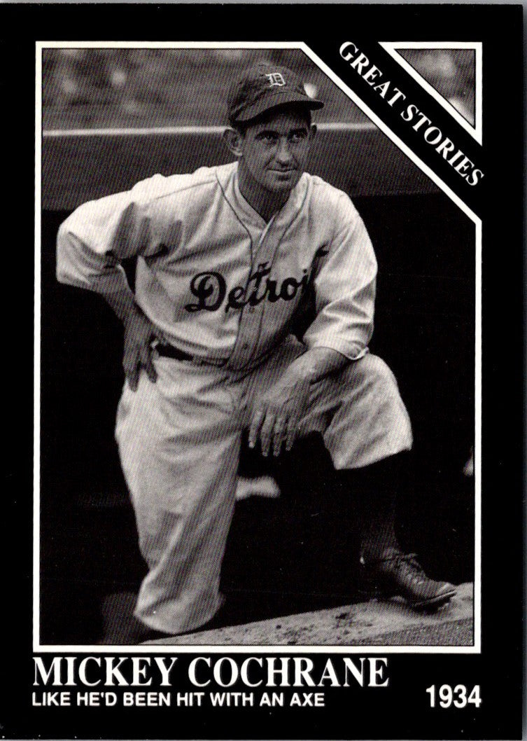 1992 Conlon Collection TSN Mickey Cochrane