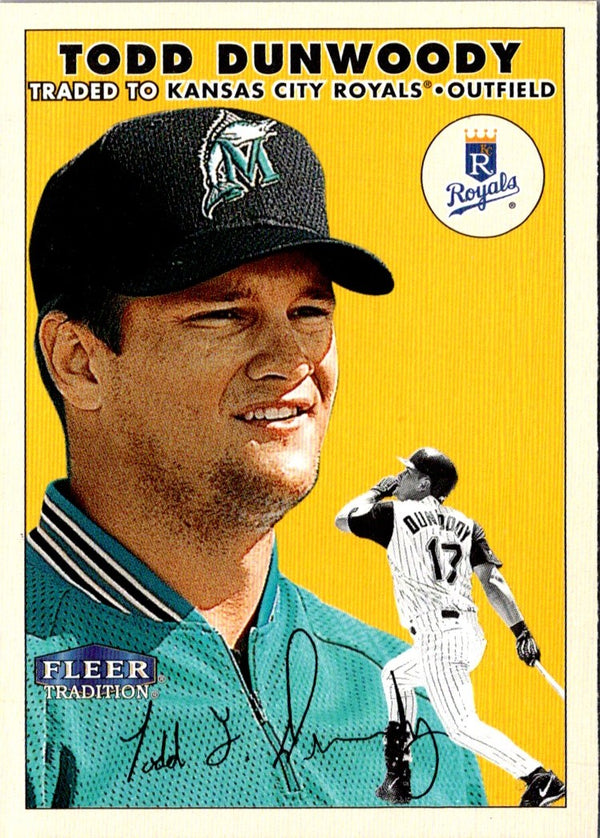 2000 Fleer Tradition Todd Dunwoody #158