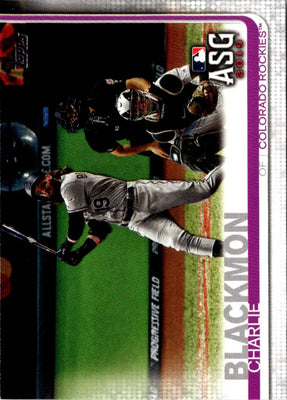 2019 Topps Update Charlie Blackmon #US178