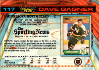 1991 Stadium Club Dave Gagner #117
