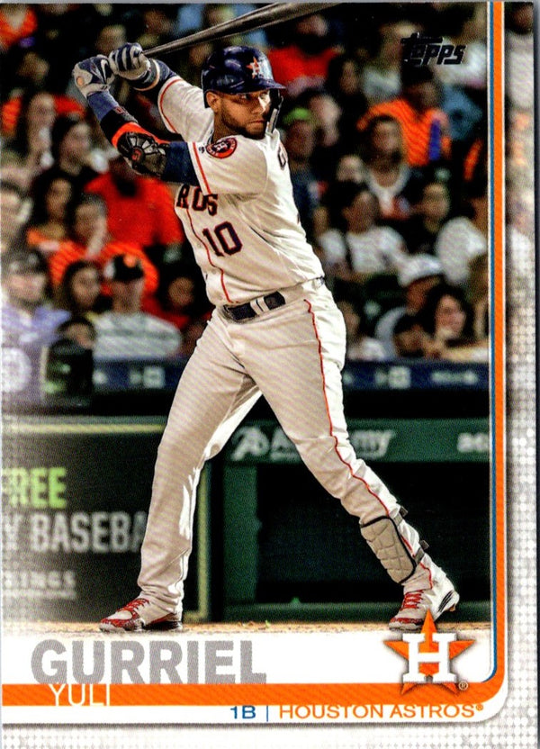 2019 Topps Yuli Gurriel #55