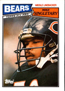 1987 Topps American/UK Mike Singletary